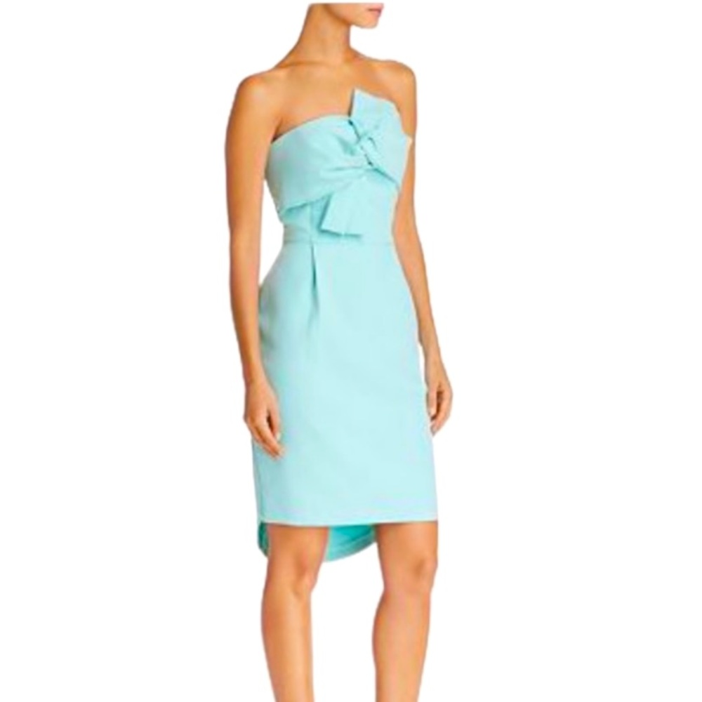 Adelyn Rae Krissy Strapless Bow Dress - Picture 1 of 3
